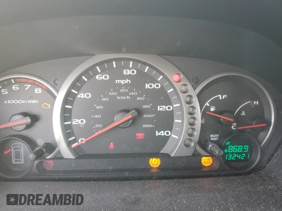 2005 Honda Pilot EX with VIN 5FNYF18425B056027, listed as a Copart auction lot 48066965 with 132,421 mi miles and Salvage Title. Bid and sale history available at carsss.com. Image 9.