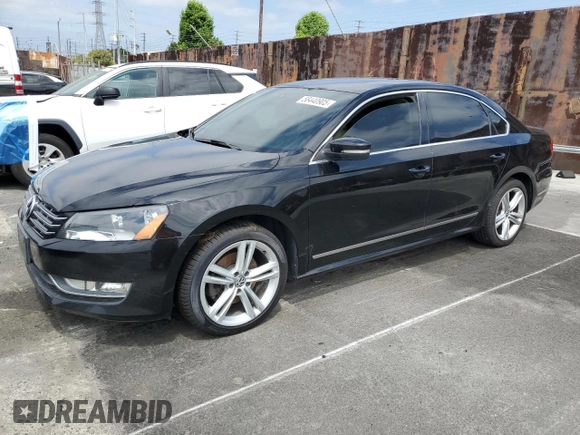 2014 Volkswagen Passat SEL Premium z VIN 1VWCN7A36EC077099, wystawiony jako Copart lot #58440905 z przebiegiem 144 462 mil mil oraz Szkoda całkowita • Salvage title. Historia ofert i sprzedaży dostępna na DreamBid. Obrazek 1.