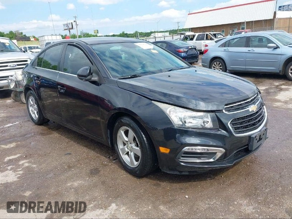 2015 Chevrolet Cruze LT with VIN 1G1PC5SB5F7286048, listed as a IAAI auction lot 41113939 with 129,501 mi miles and . Bid and sale history available at DreamBid. Image 1.