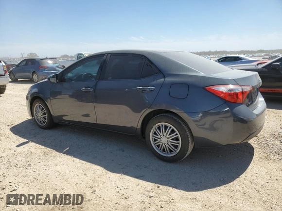 2016 Toyota Corolla L with VIN 5YFBURHE8GP411938, listed as a Copart auction lot 49212815 with 124,675 mi miles and Salvage Title. Bid and sale history available at DreamBid. Image 2.