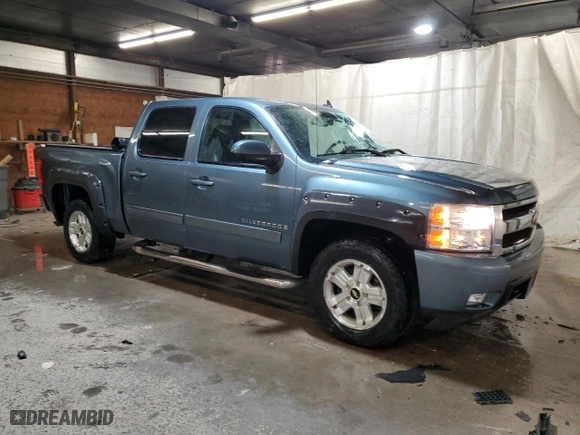 2008 Chevrolet Silverado 1500 LTZ with VIN 3GCEK13J98G220142, listed as a Copart auction lot 50346755 with 124,481 mi miles and Salvage Title. Bid and sale history available at carsss.com. Image 4.