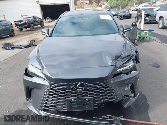 2024 Lexus RX 350 with VIN 2T2BAMBA1RC034871, listed as a IAAI auction lot 40959236 with 8,218 mi miles and . Bid and sale history available at DreamBid. Image 12.