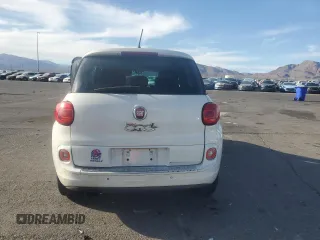 2014 FIAT 500L Easy with VIN ZFBCFABH8EZ018871, listed as a Copart auction lot 52770705 with 198,942 mi miles and Salvage Title. Bid and sale history available at DreamBid. Image 6.