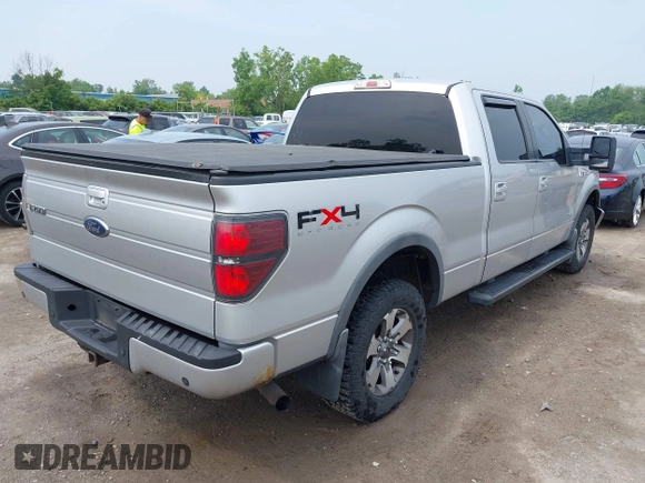 2011 Ford F-150 XLT with VIN 1FTFW1ET4BFA80484, listed as a IAAI auction lot 42465217 with 265,828 mi miles and . Bid and sale history available at DreamBid. Image 4.