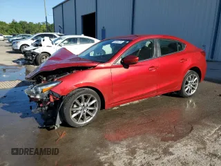 2018 Mazda 3 Touring with VIN 3MZBN1V34JM241879, listed as a Copart auction lot 53546735 with 25,950 mi miles and Salvage Title. Bid and sale history available at carsss.com. Image 1.