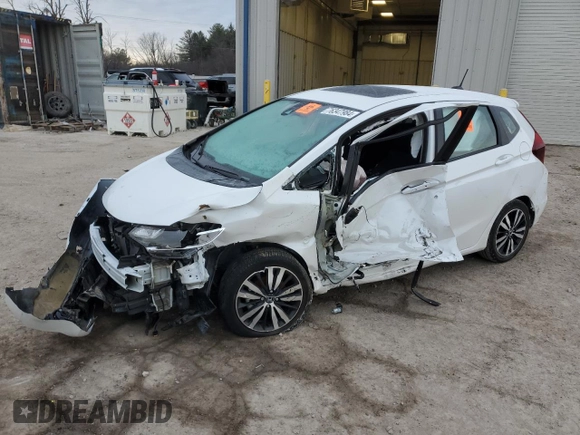 2019 Honda Fit EX with VIN 3HGGK5H8XLM716679, listed as a Copart auction lot 76347984 with 0 mi miles and Non Repairable. Bid and sale history available at carsss.com. Image 1.