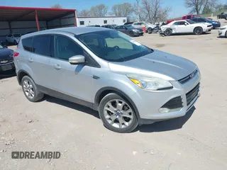 2013 Ford Escape SEL with VIN 1FMCU9H91DUA14749, listed as a IAAI auction lot 42039685 with 186,669 mi miles. Bid and sale history available at carsss.com. Image 1.