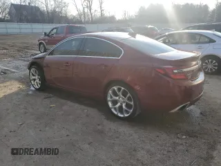 2016 Buick Regal GS with VIN 2G4GV5GX6G9158130, listed as a Copart auction lot 47283795 with 158,918 mi miles and Clean Title. Bid and sale history available at DreamBid. Image 2.