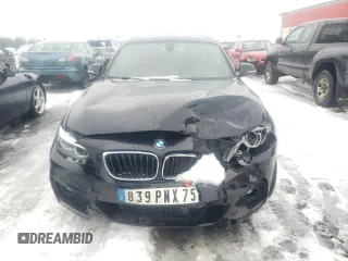 2018 BMW 2 Series 230i xDrive with VIN WBA2K1C56JVD41570, listed as a Copart auction lot 84181764 with 77,231 mi miles and Salvage Title. Bid and sale history available at carsss.com. Image 5.