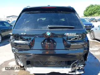 2024 BMW X7 M60i with VIN 5UX33EM09R9U06877, listed as a IAAI auction lot 41919988 with 25,015 mi miles. Bid and sale history available at carsss.com. Image 20.