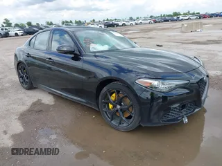 2020 Alfa Romeo Giulia z VIN ZARFAMAN3L7632937, wystawiony jako IAAI lot #42101019 z przebiegiem Nie podano mil oraz . Historia ofert i sprzedaży dostępna na DreamBid. Obrazek 1.