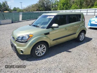 2013 Kia Soul + with VIN KNDJT2A66D7537057, listed as a Copart auction lot 50952195 with 41,561 mi miles and Salvage Title. Bid and sale history available at DreamBid. Image 1.