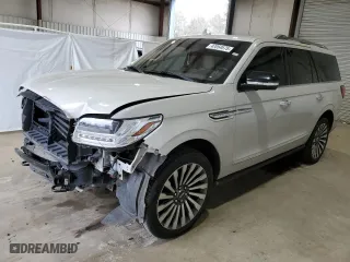 2019 Lincoln Navigator Reserve with VIN 5LMJJ2LT9KEL12626, listed as a Copart auction lot 47054575 with 90,295 mi miles and Salvage Title. Bid and sale history available at carsss.com. Image 1.