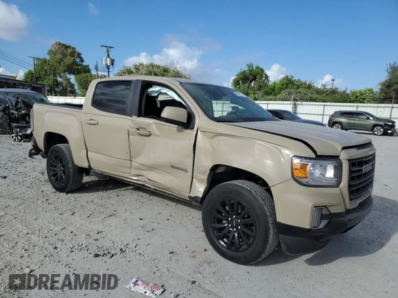 2022 GMC Canyon 2WD Elevation with VIN 1GTG5CEN8N1322893, listed as a Copart auction lot 69341774 with 29,906 mi miles and Salvage Title. Bid and sale history available at carsss.com. Image 4.