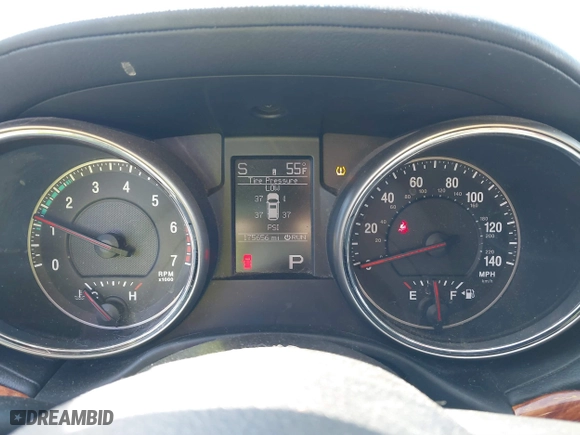 2012 Jeep Grand Cherokee Overland with VIN 1C4RJFCTXCC166770, listed as a IAAI auction lot 41833086 with 175,656 mi miles. Bid and sale history available at carsss.com. Image 7.