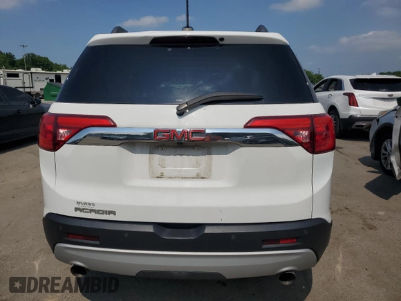 2017 GMC Acadia SLT with VIN 1GKKNMLS4HZ159694, listed as a Copart auction lot 61877925 with 89,212 mi miles and Salvage title. Bid and sale history available at DreamBid. Image 6.