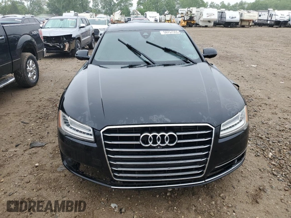 2015 Audi A8 4.0T with VIN WAU32AFD6FN037523, listed as a Copart auction lot 59757555 with 146,463 mi miles and Clean title. Bid and sale history available at DreamBid. Image 5.