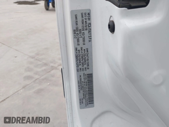 2020 Ram ProMaster City Cargo Tradesman с VIN ZFBHRFAB2L6P38513, выставлен на аукционе IAAI как лот 41739021 с пробегом 40 432 миль миль и . История ставок и продаж доступна на DreamBid. Изображение 9.