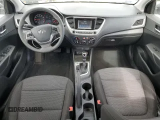 2022 Hyundai Accent SE with VIN 3KPC24A66NE166541, listed as a Copart auction lot 53020525 with 40,939 mi miles and Salvage Title. Bid and sale history available at DreamBid. Image 8.