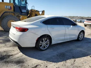 2015 Chrysler 200 Limited with VIN 1C3CCCAB4FN537606, listed as a Copart auction lot 48904065 with Not Provided miles and Clean Title. Bid and sale history available at DreamBid. Image 3.