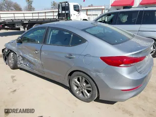 2017 Hyundai Elantra Limited with VIN 5NPD84LF9HH193491, listed as a IAAI auction lot 41482743 with 97,510 mi miles. Bid and sale history available at carsss.com. Image 3.