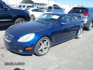 2005 Lexus SC with VIN JTHFN48Y550070516, listed as a IAAI auction lot 41663781 with Not Provided miles. Bid and sale history available at carsss.com. Image 17.