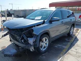 2018 GMC Terrain SLE with VIN 3GKALMEV9JL350310, listed as a IAAI auction lot 41872120 with 131,859 mi miles and . Bid and sale history available at carsss.com. Image 19.