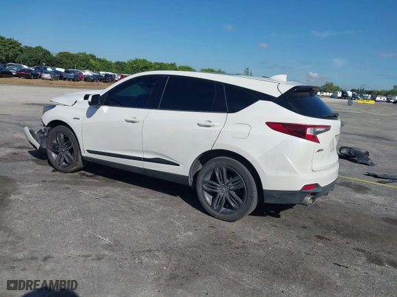 2019 Acura RDX w/A-Spec Pkg with VIN 5J8TC1H66KL021554, listed as a IAAI auction lot 41677107 with 78,474 mi miles. Bid and sale history available at carsss.com. Image 3.
