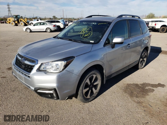 2018 Subaru Forester Premium with VIN JF2SJAGC0JH489953, listed as a Copart auction lot 68532102 with 73,350 mi miles and . Bid and sale history available at DreamBid. Image 1.
