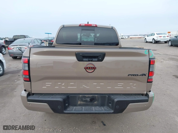 2024 Nissan Frontier PRO-4X with VIN 1N6ED1EK5RN653351, listed as a IAAI auction lot 41083223 with 4,423 mi miles. Bid and sale history available at carsss.com. Image 16.