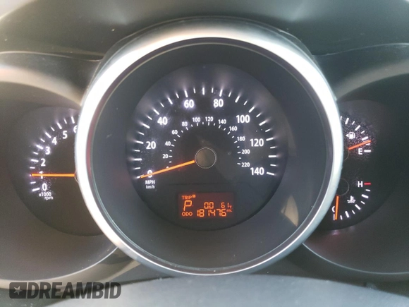 2013 Kia Soul + with VIN KNDJT2A61D7749641, listed as a Copart auction lot 80124214 with 181,476 mi miles and Salvage Title. Bid and sale history available at DreamBid. Image 9.