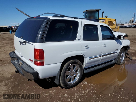 2006 GMC Yukon SLT with VIN 1GKEK13Z66R129966, listed as a Copart auction lot 75320554 with 168,841 mi miles and Salvage Title. Bid and sale history available at carsss.com. Image 3.