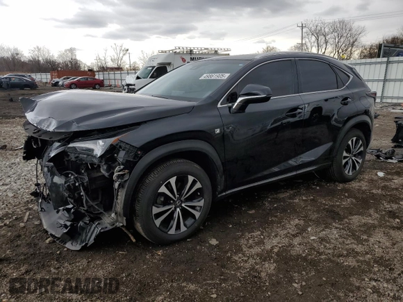 2019 Lexus NX 300 z VIN JTJBARBZXK2187757, wystawiony jako Copart lot #49861905 z przebiegiem 53 319 mil mil oraz Szkoda całkowita • Salvage title. Historia ofert i sprzedaży dostępna na DreamBid. Obrazek 1.