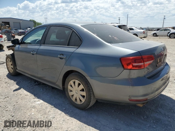 2015 Volkswagen Jetta S with VIN 3VW2K7AJ2FM303531, listed as a Copart auction lot 57272785 with 171,855 mi miles and Salvage title. Bid and sale history available at DreamBid. Image 2.