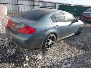 2007 Infiniti G35 Sedan Journey with VIN JNKBV61EX7M701203, listed as a IAAI auction lot 41815888 with 1 mi miles. Bid and sale history available at carsss.com. Image 4.