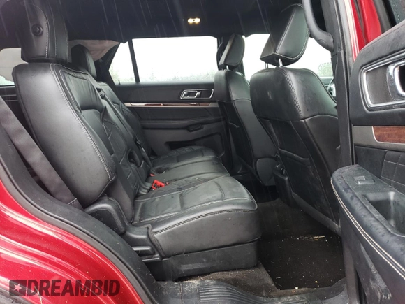 2018 Ford Explorer Platinum with VIN 1FM5K8HT7JGB48650, listed as a Copart auction lot 58168205 with 136,494 mi miles and Clean title. Bid and sale history available at DreamBid. Image 11.