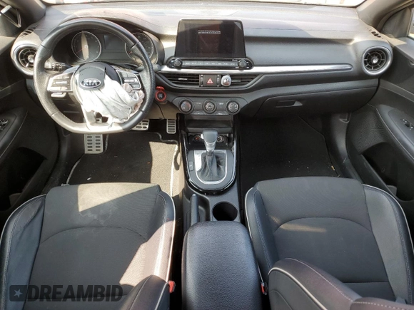 2021 Kia Forte GT-Line with VIN 3KPF34AD3ME385545, listed as a Copart auction lot 59263915 with 35,763 mi miles and Clean title. Bid and sale history available at DreamBid. Image 8.