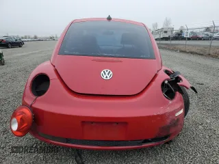2006 Volkswagen New Beetle Coupe with VIN 3VWRW31C26M418868, listed as a Copart auction lot 48263395 with 163,524 mi miles and Salvage Title. Bid and sale history available at carsss.com. Image 6.