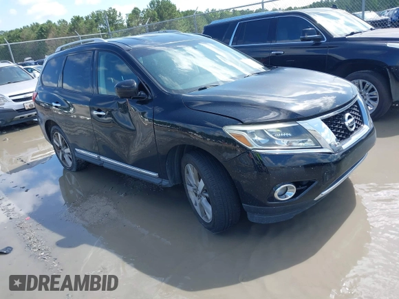 2013 Nissan Pathfinder S with VIN 5N1AR2MN0DC635487, listed as a IAAI auction lot 42501381 with 168,466 mi miles and . Bid and sale history available at DreamBid. Image 1.