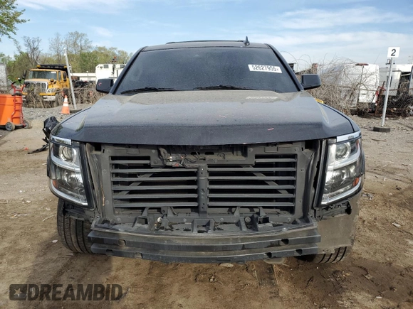 2018 Chevrolet Tahoe LS z VIN 1GNSKAKC8JR215839, wystawiony jako Copart lot #52627955 z przebiegiem 96 380 mil mil oraz Szkoda całkowita • Salvage title. Historia ofert i sprzedaży dostępna na DreamBid. Obrazek 5.