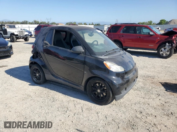 2008 Smart fortwo Pure with VIN WMEEJ31X48K192038, listed as a Copart auction lot 60510185 with Not provided miles and Salvage title. Bid and sale history available at DreamBid. Image 4.