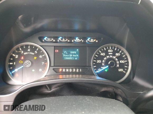2017 Ford F-150 XL with VIN 1FTEW1C84HKD00930, listed as a Copart auction lot 50089925 with 190,000 mi miles and Salvage Title. Bid and sale history available at carsss.com. Image 9.
