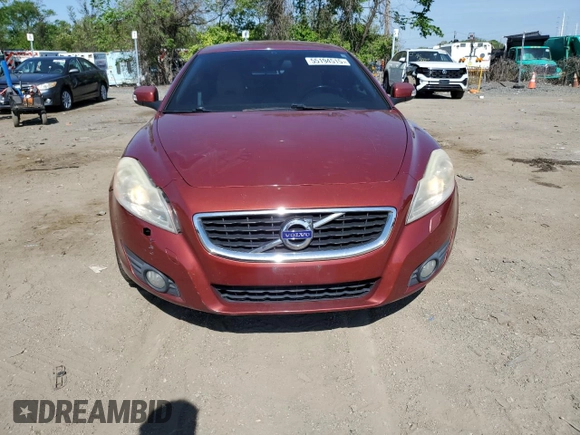 2011 Volvo C70 with VIN YV1672MC5BJ120129, listed as a Copart auction lot 55194515 with 159,270 mi miles and Clean Title. Bid and sale history available at carsss.com. Image 5.