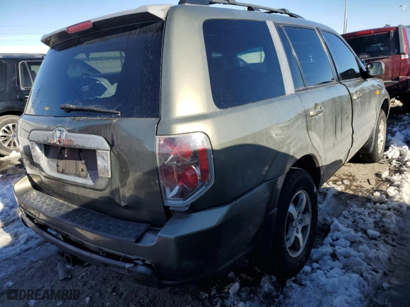 2007 Honda Pilot EX-L with VIN 5FNYF18597B027586, listed as a Copart auction lot 84272254 with 180,892 mi miles and Salvage Title. Bid and sale history available at carsss.com. Image 3.