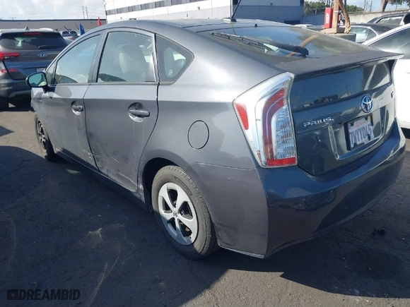 2012 Toyota Prius One with VIN JTDKN3DU3C1582201, listed as a IAAI auction lot 41696508 with 116,434 mi miles. Bid and sale history available at carsss.com. Image 3.