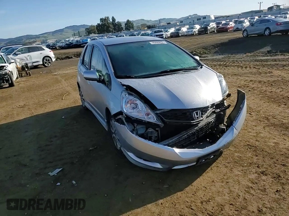 2013 Honda Fit Sport with VIN JHMGE8H5XDC026817, listed as a Copart auction lot 49682795 with 129,618 mi miles and Salvage Title. Bid and sale history available at carsss.com. Image 11.