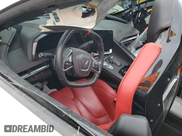 2020 Chevrolet Corvette 3LT with VIN 1G1Y82D43L5101442, listed as a Copart auction lot 70041624 with 0 mi miles and Salvage Title. Bid and sale history available at carsss.com. Image 8.
