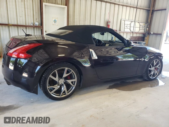 2013 Nissan 370Z Touring with VIN JN1AZ4FH7DM790607, listed as a Copart auction lot 57915234 with 11,487 mi miles and Salvage Title. Bid and sale history available at carsss.com. Image 3.