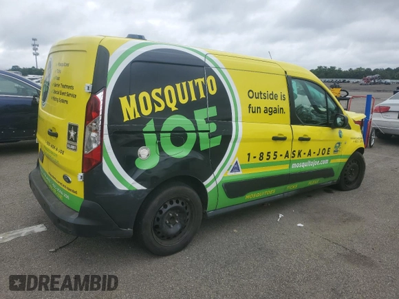 2020 Ford Transit Connect XL with VIN NM0LS7E74L1451207, listed as a Copart auction lot 60245045 with 42,045 mi miles and Salvage title. Bid and sale history available at DreamBid. Image 3.