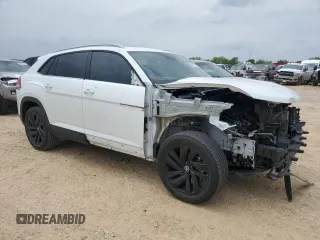 2022 Volkswagen Atlas SE with VIN 1V2JE2CA6NC223234, listed as a Copart auction lot 54621175 with 31,099 mi miles and Salvage title. Bid and sale history available at DreamBid. Image 4.